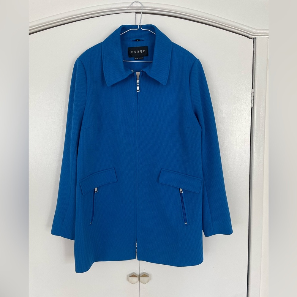 Nuage Women's Cobalt Blue Jacket size XL